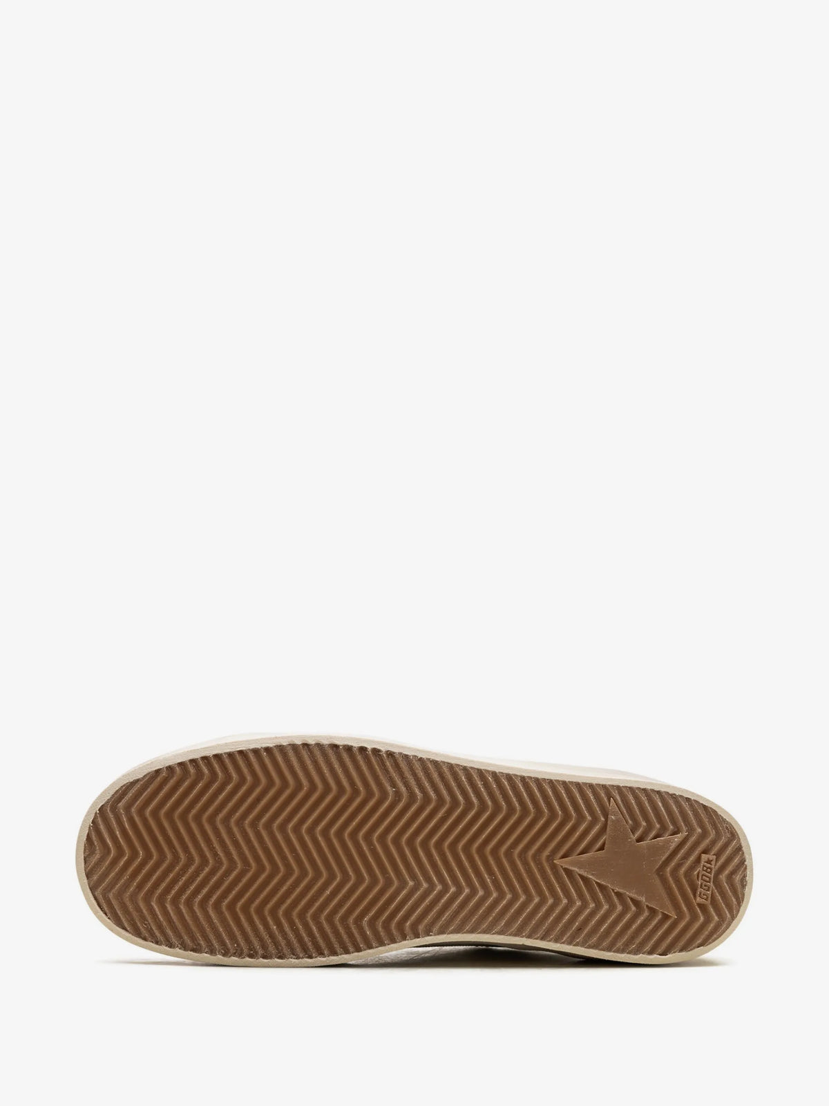 Stardan Suede Mesh Sneakers - White/Black - back view