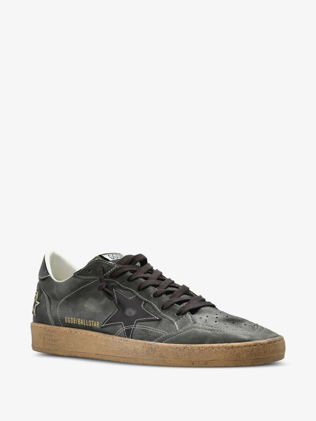 Ball Star Distressed Sneakers - side view