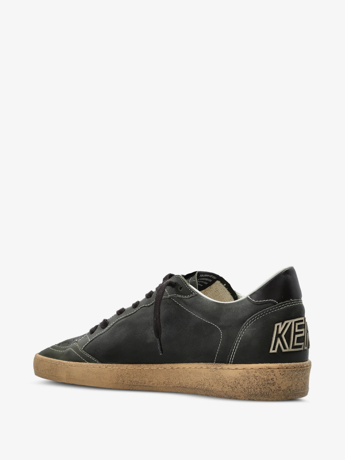 Ball Star Distressed Sneakers - back view