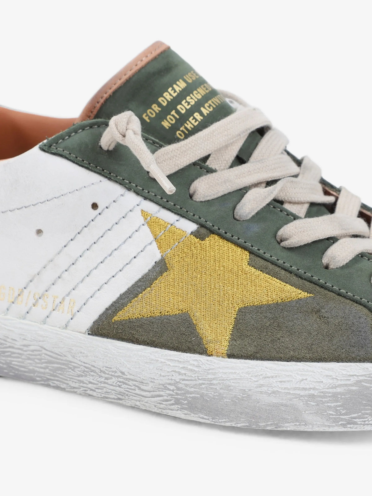 Super-Star Sneakers - Gold - back view