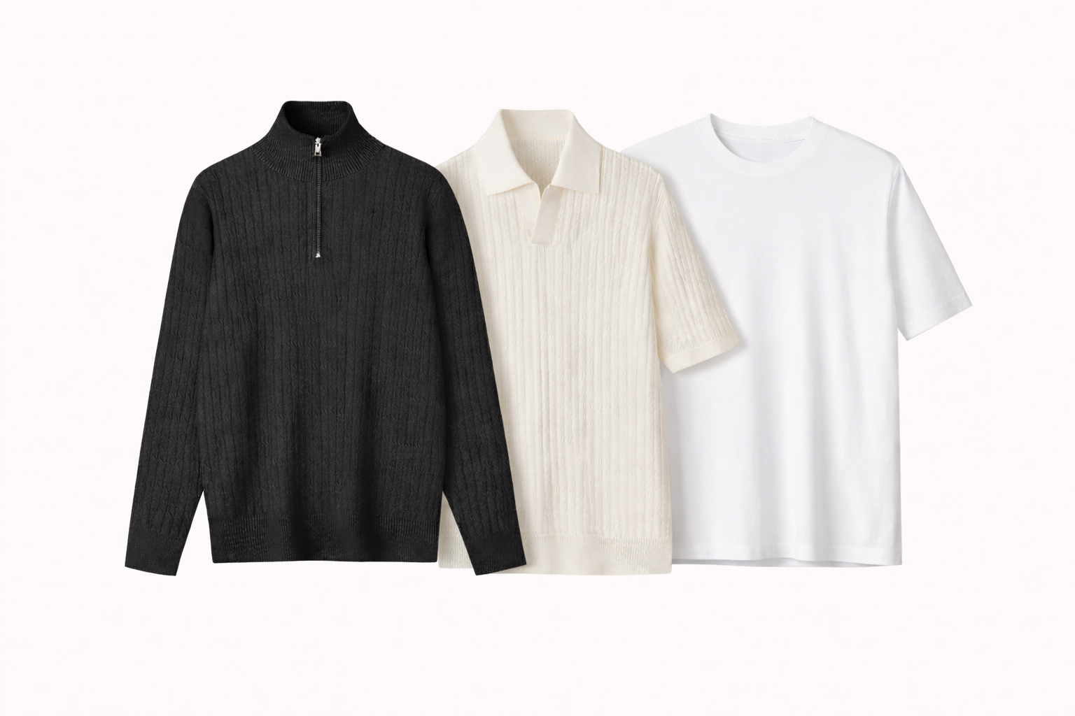Essential Wardrobe Kit – 3 Piece Knit Set