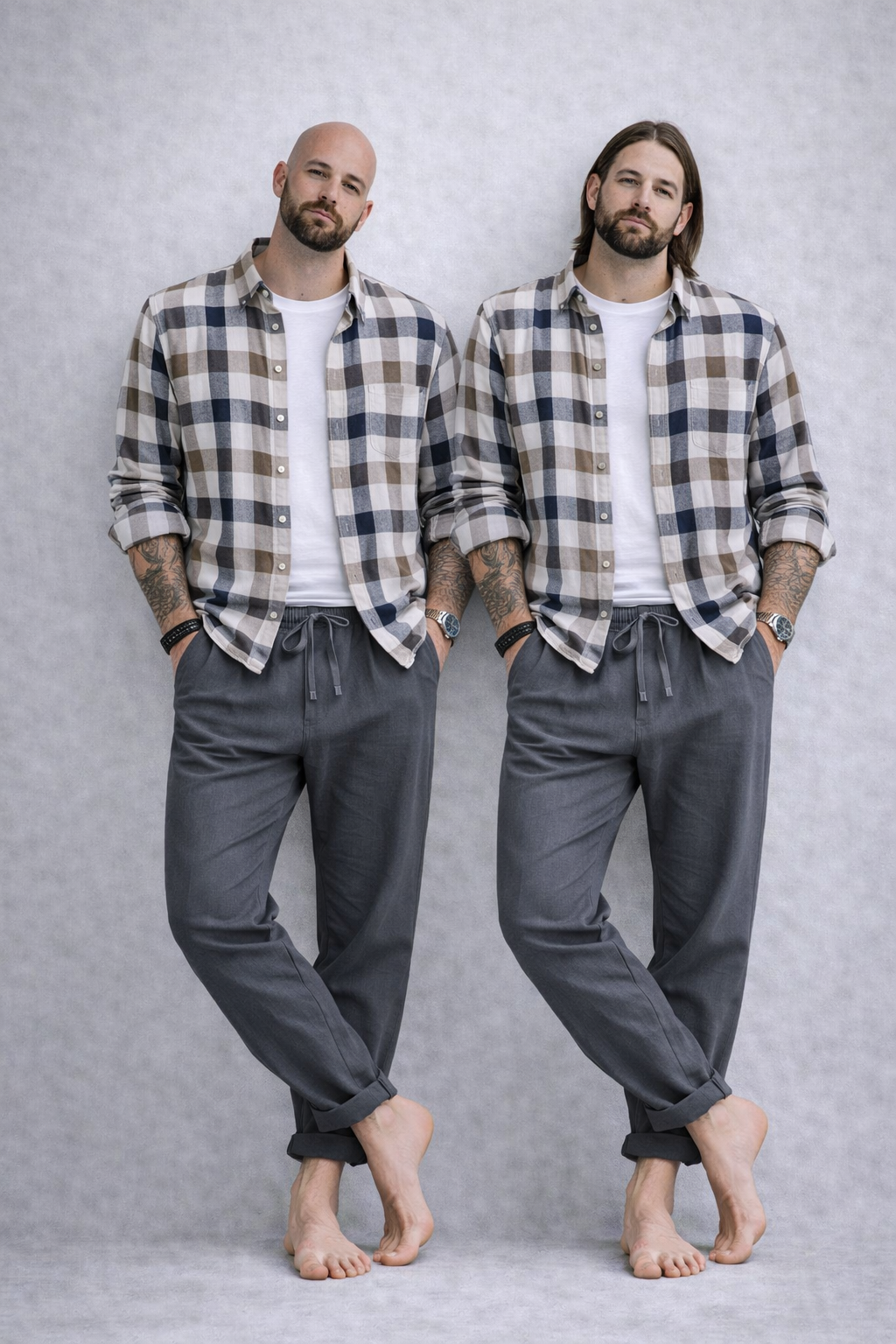 Urban Blend Drawstring Pants - Gray