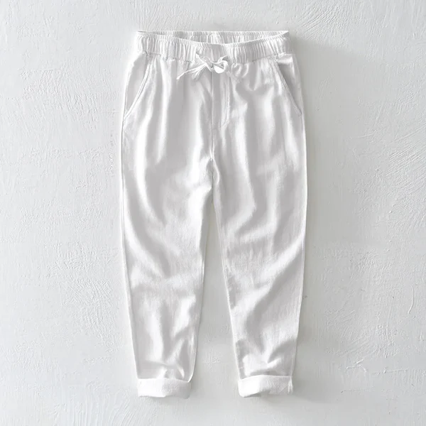 Urban Blend Drawstring Pants - White