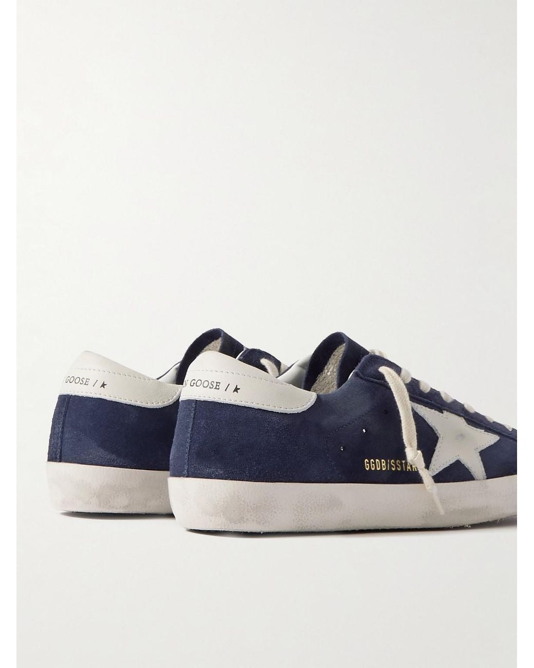 Ball Star Suede Sneakers - Blue - front product view