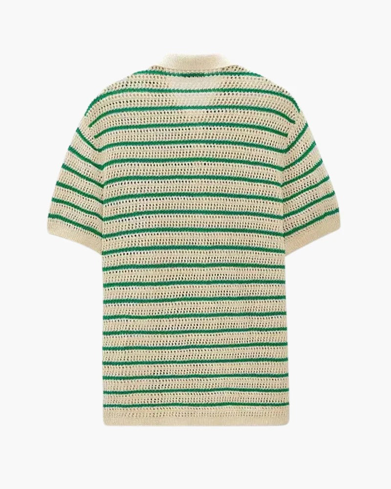 Capri Crochet Polo