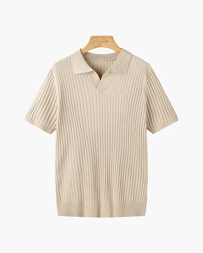 Knit Polo Shirt