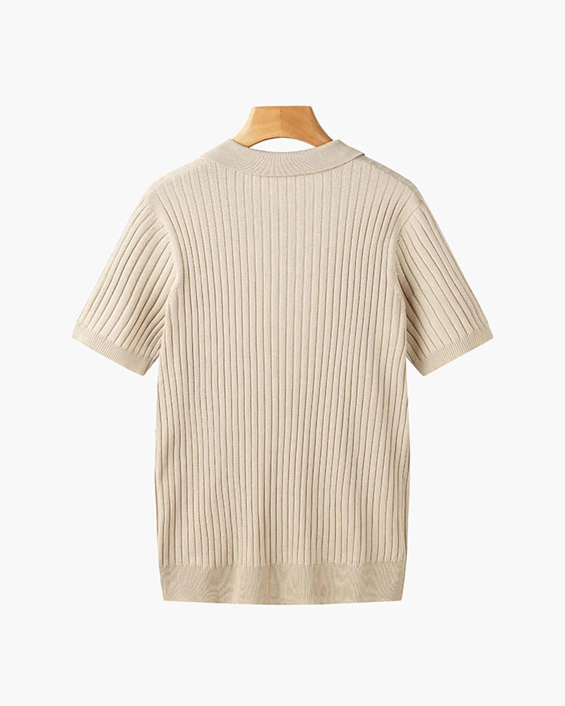 Knit Polo Shirt