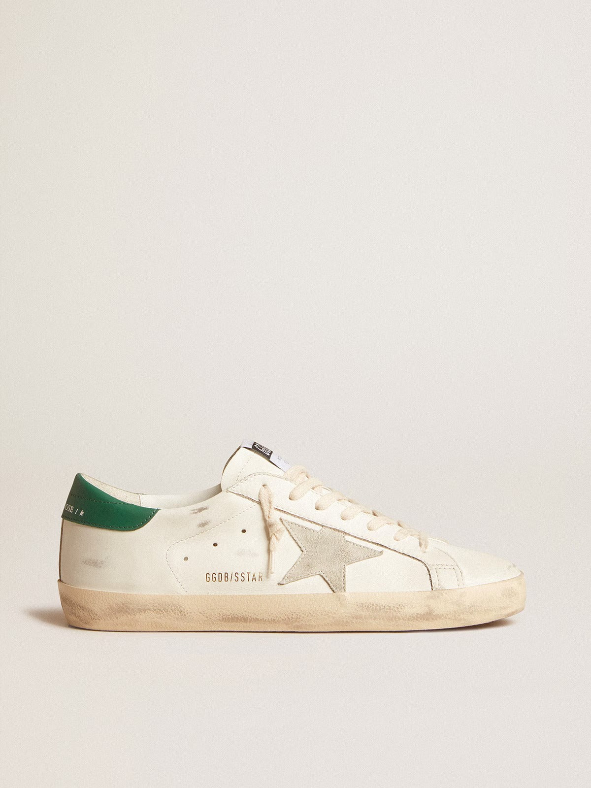 Super-Star Sneakers - Green - side profile product view