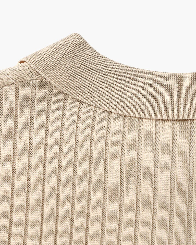 Knit Polo Shirt