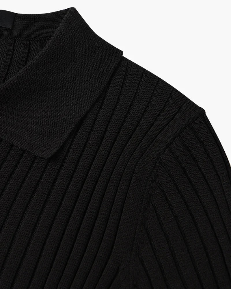 Knit Polo Shirt