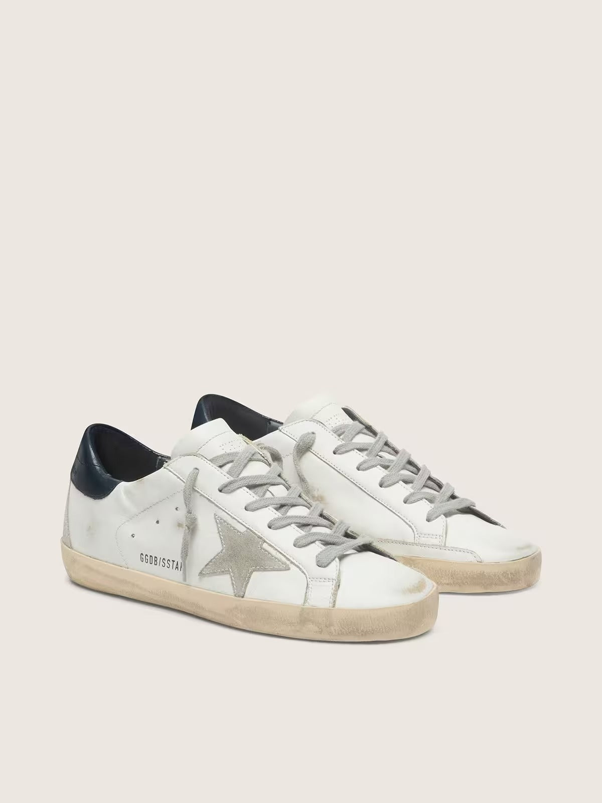 Super-Star Suede Sneakers - Dark blue