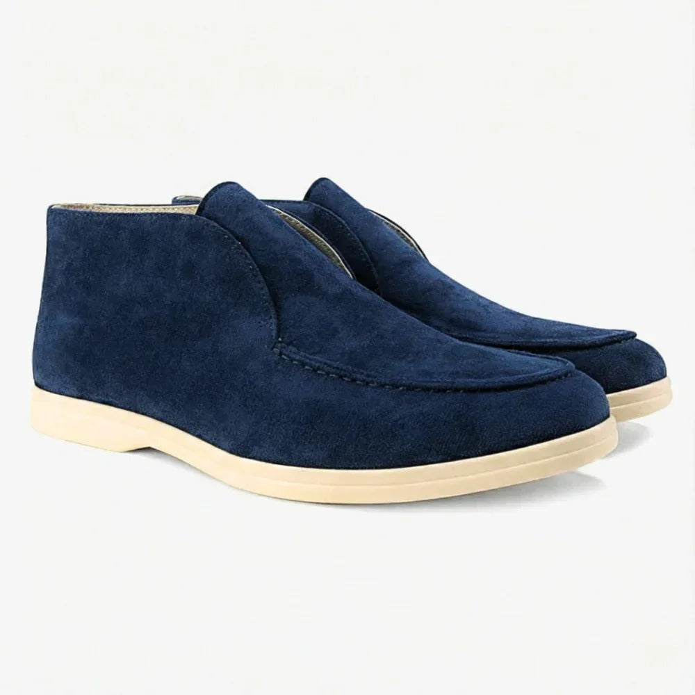 Mariner Suede Loafers - Navy