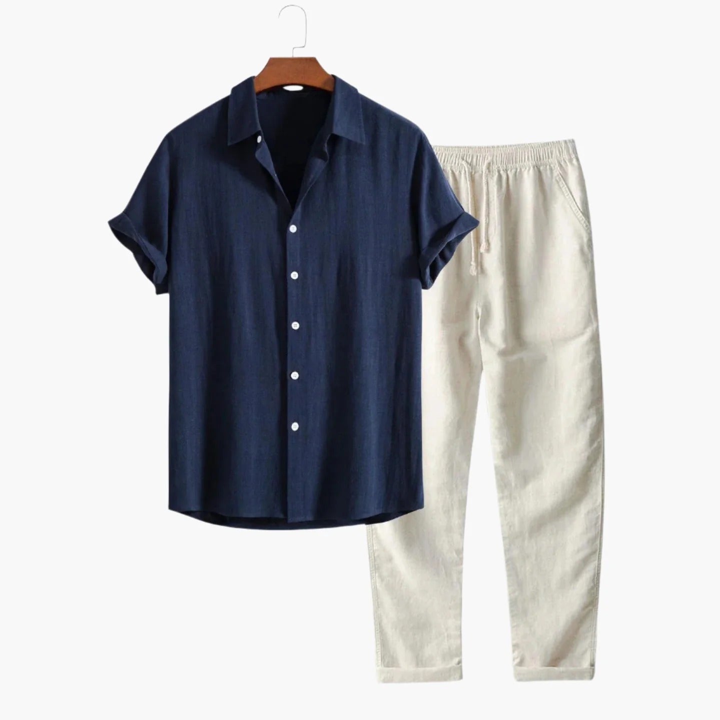 Mediterraneo Lightwear Set - Navy