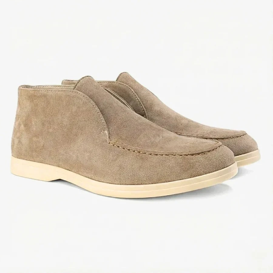 Mariner Suede Loafers - Gray