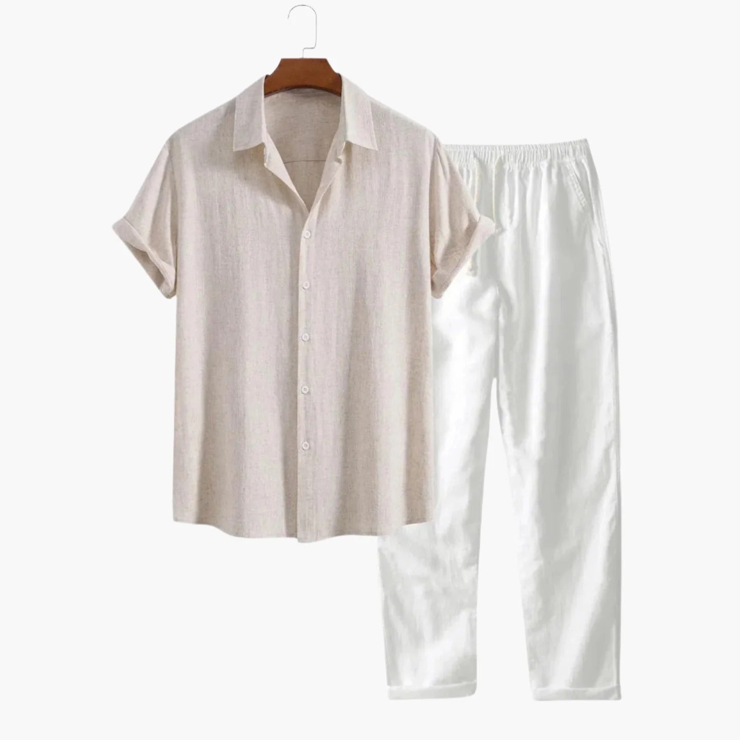 Mediterraneo Lightwear Set - Beige
