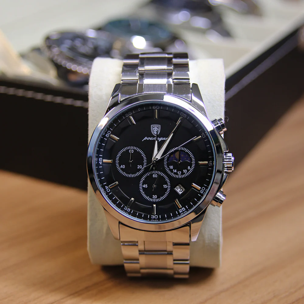 Chrono Steel Classic Watch