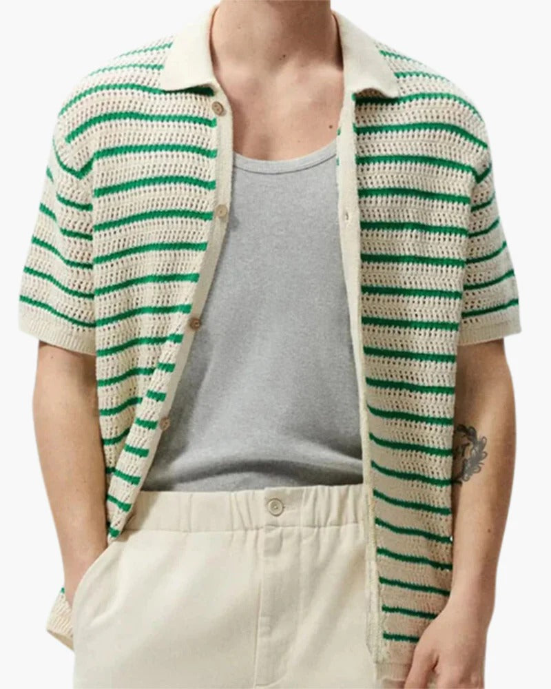 Capri Crochet Polo
