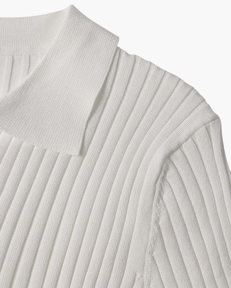 Knit Polo Shirt