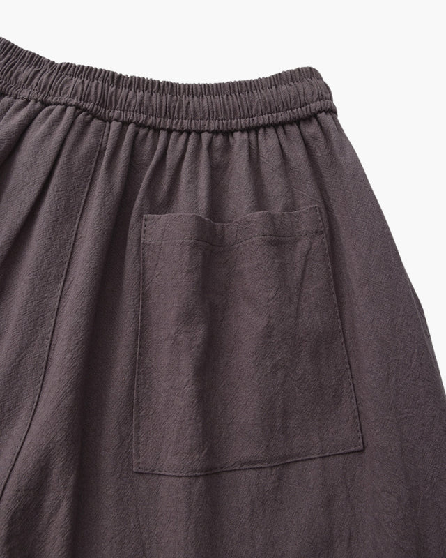 Lago Linen Shorts - Gray