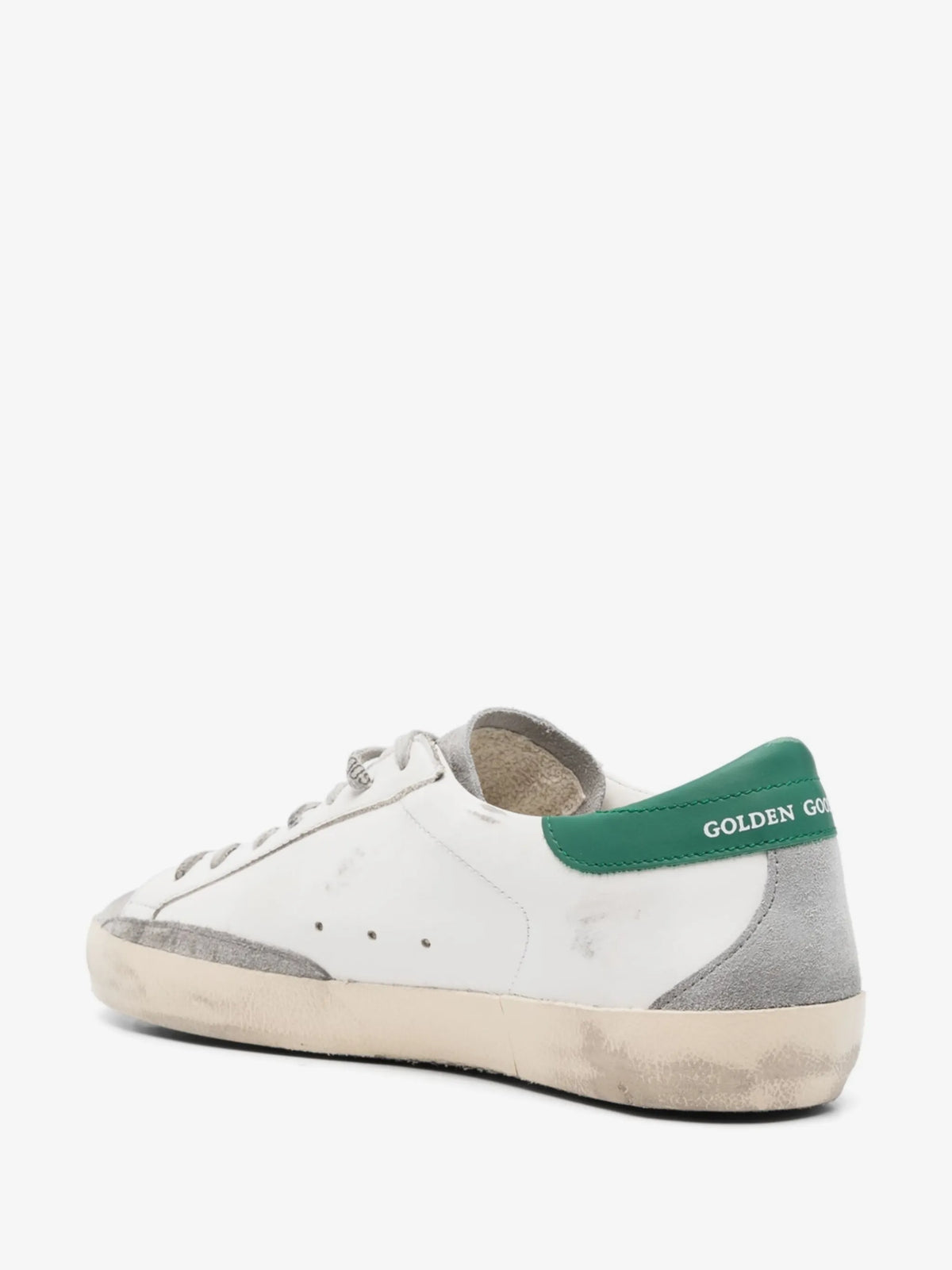 Super-Star Sneakers - Green/Gray - front product view