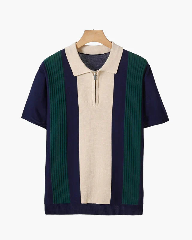 Tivoli Half-Zip Polo - Navy