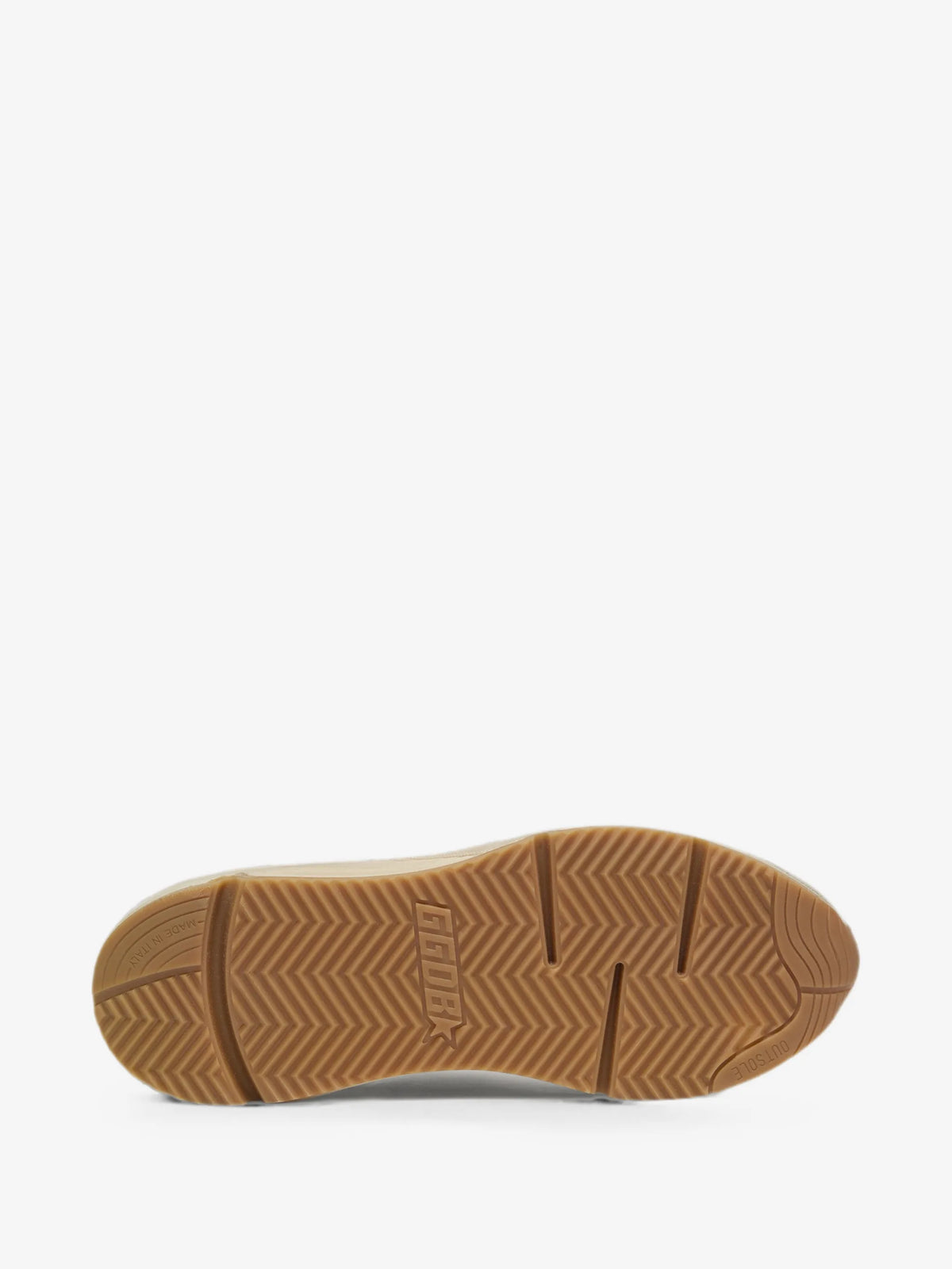 Running Sole Suede Sneakers - White/Gray - side view