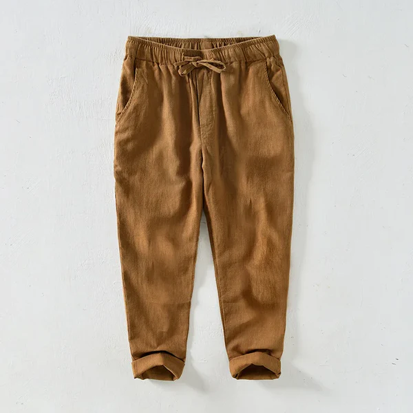 Urban Blend Drawstring Pants - Dark Khaki