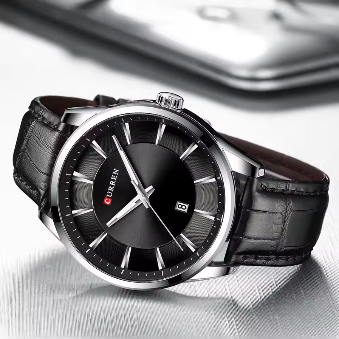 Eclipse Classic Leather Watch