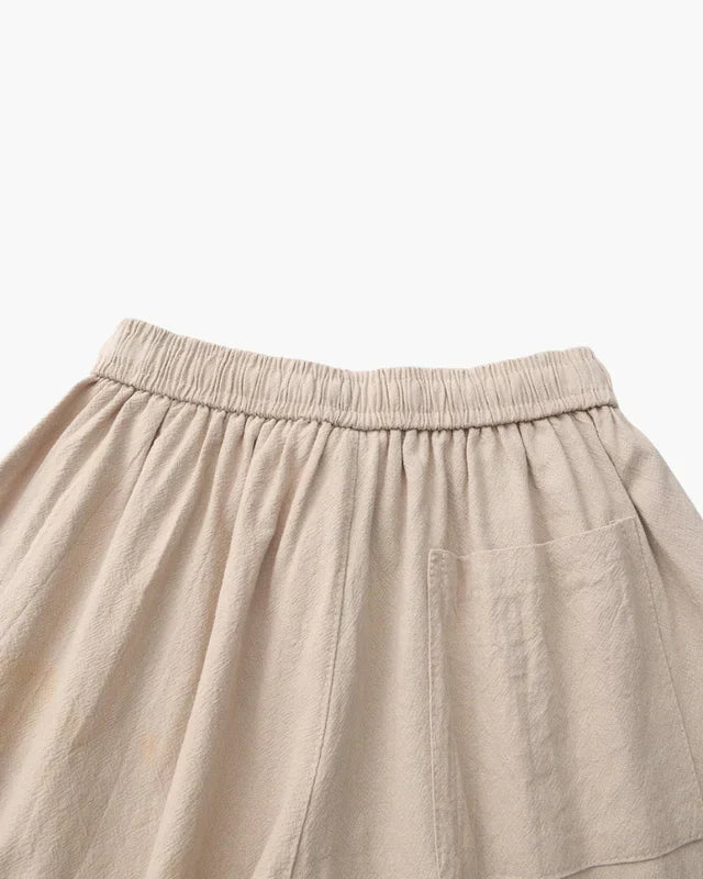 Lago Linen Shorts - Beige