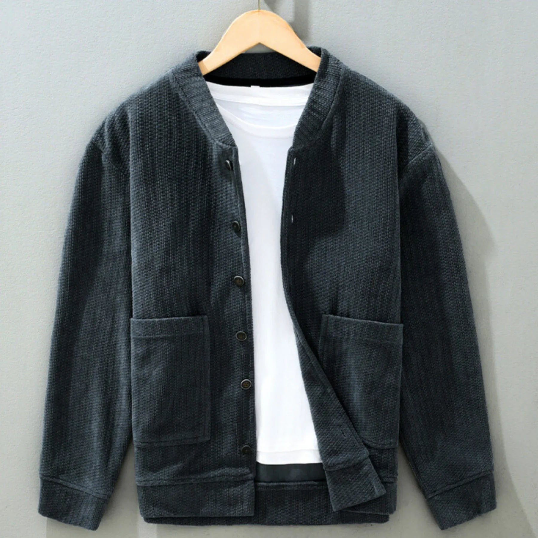 Mosswood Kapok-Lined Cotton Jacket - Emerald Green
