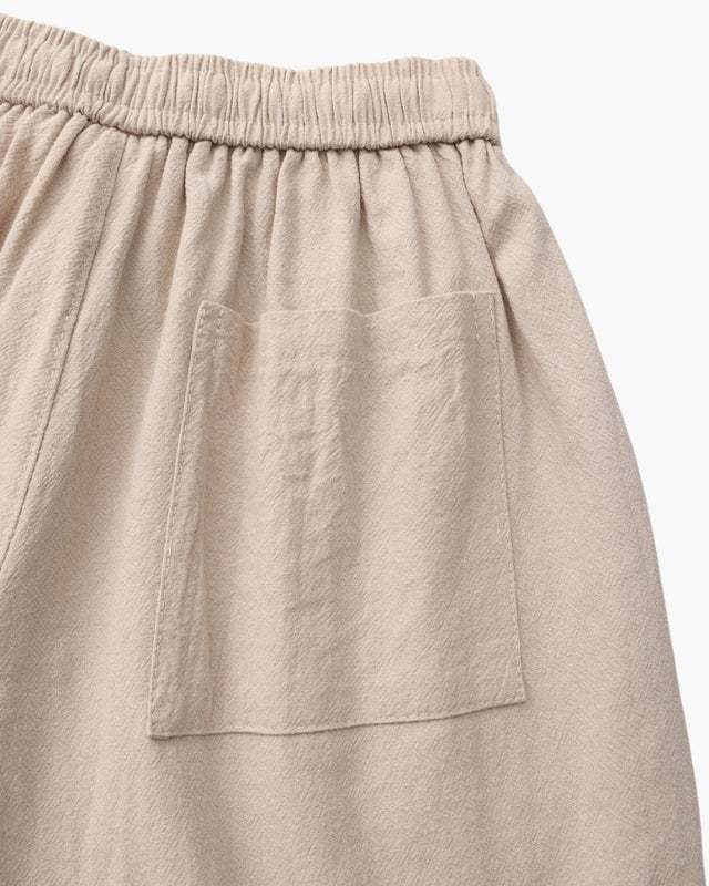 Lago Linen Shorts - Beige