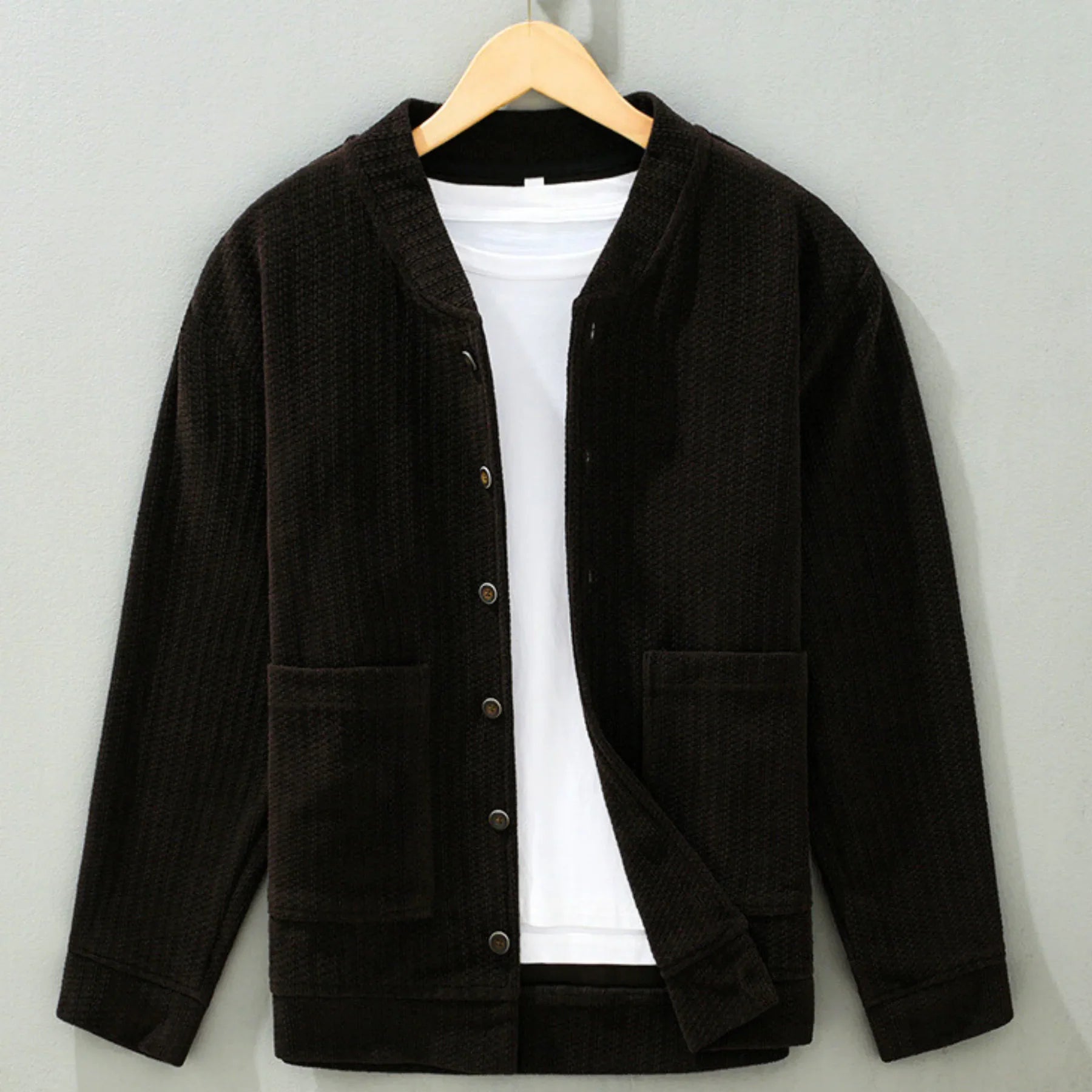 Mosswood Kapok-Lined Cotton Jacket - Misty Gray