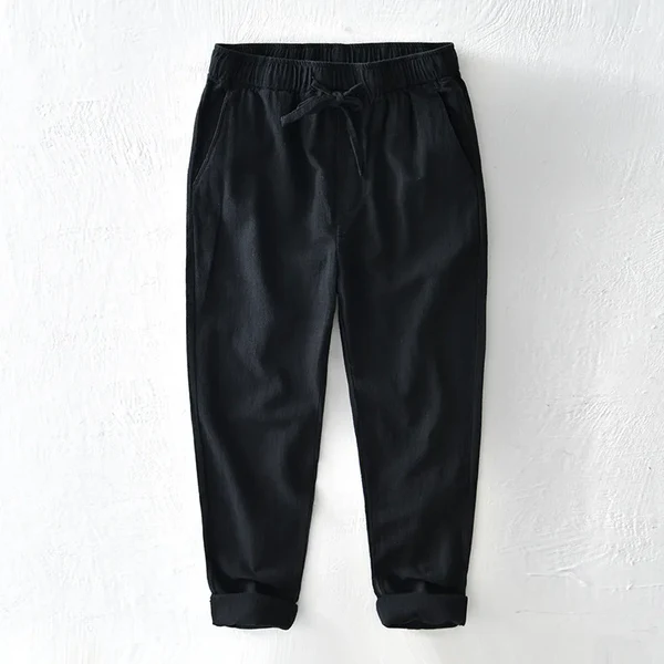 Urban Blend Drawstring Pants - Black