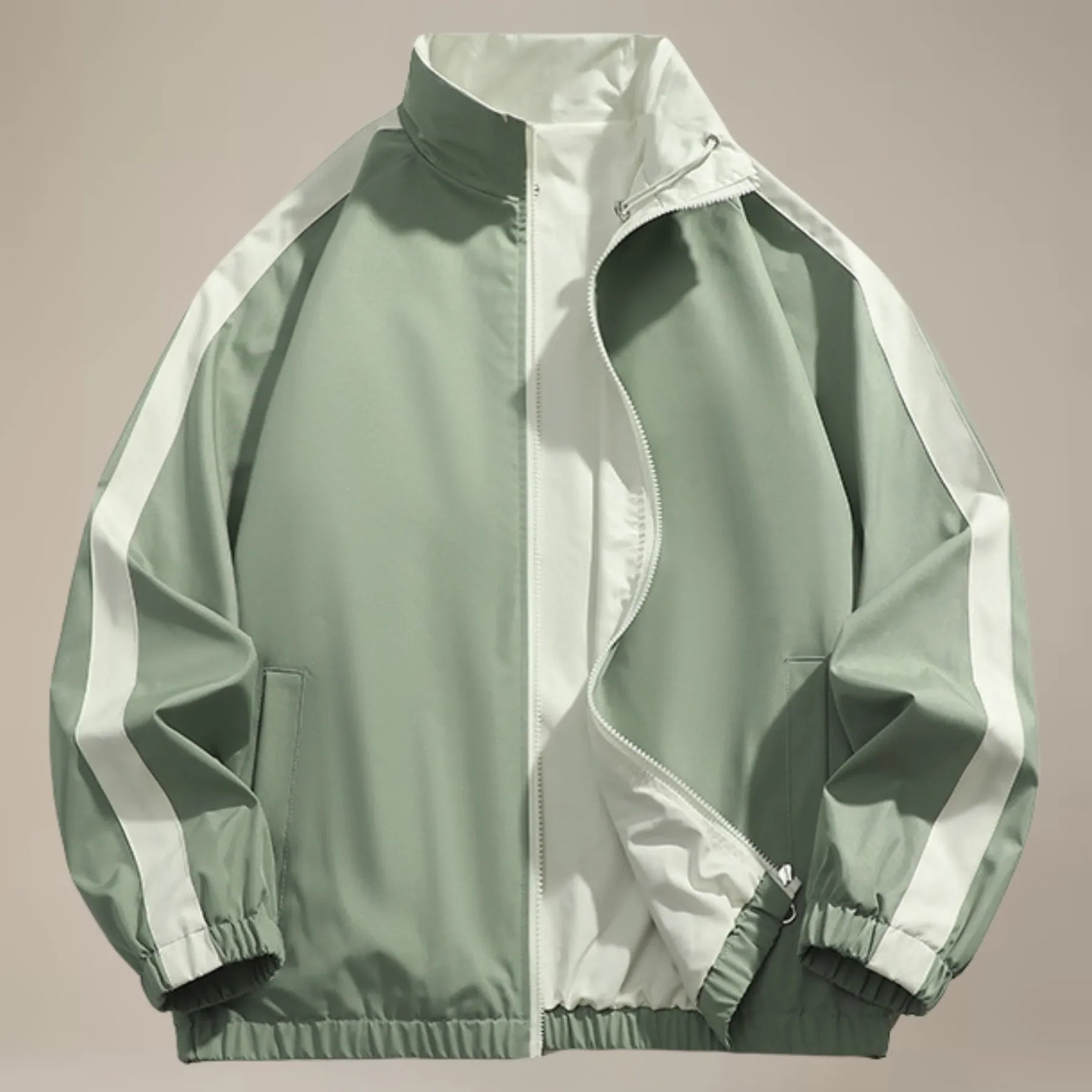 Redwood Reversible Track Jacket - Desert Khaki