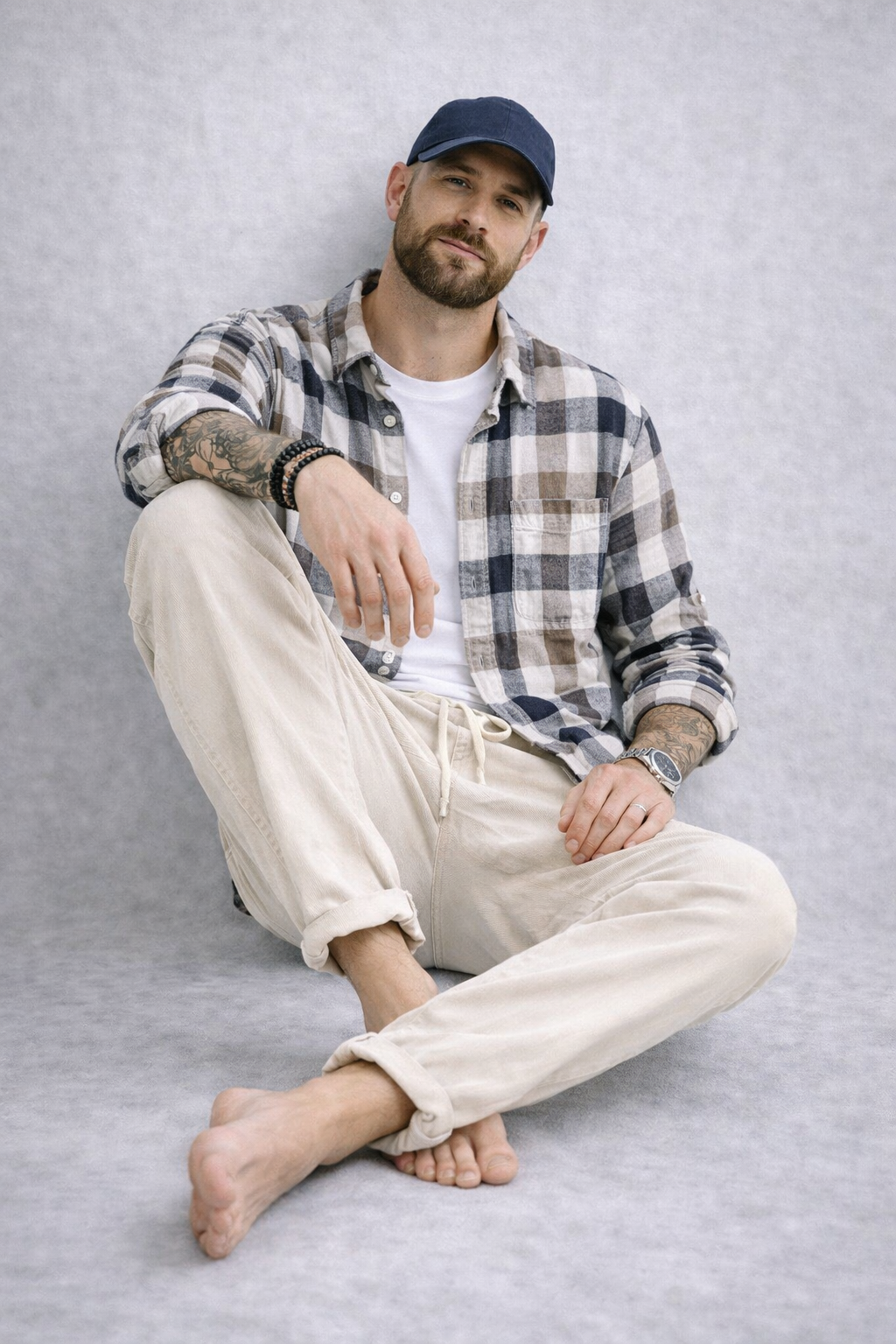 Breeze Linen Drawstring Pants - Khaki