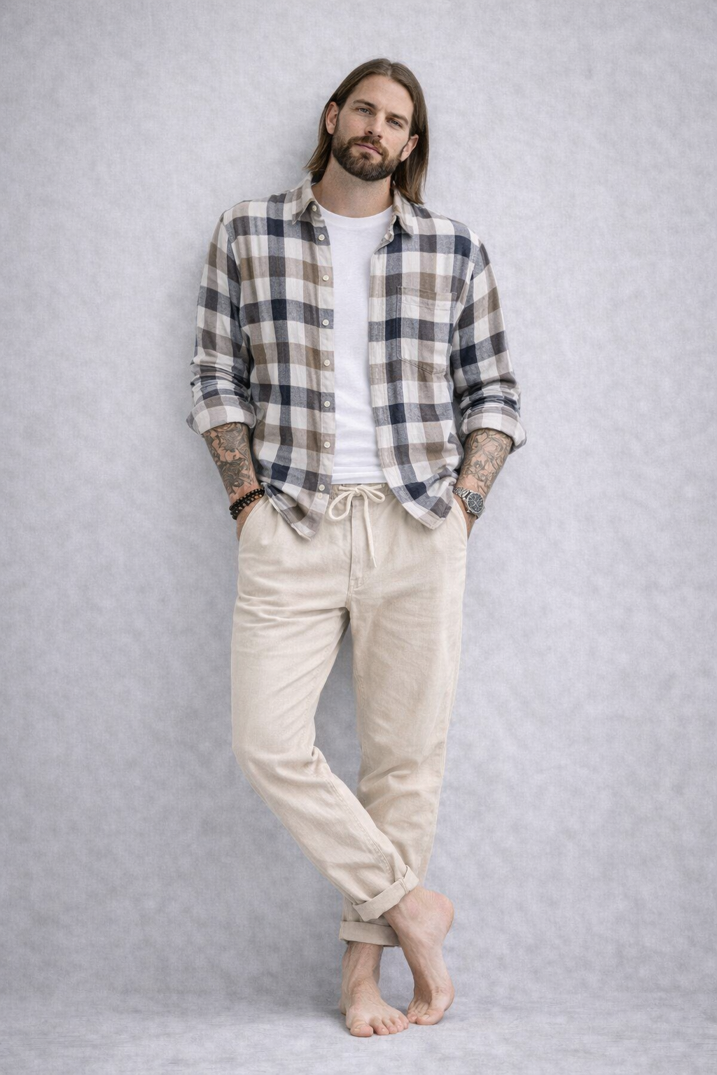 Urban Blend Drawstring Pants - Begue