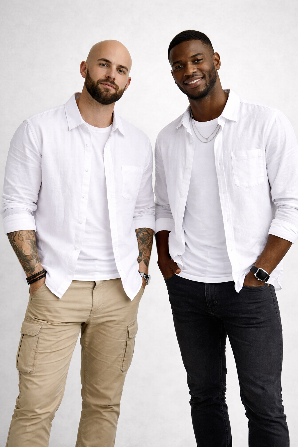 Harbor Linen Long-Sleeve Shirt - White