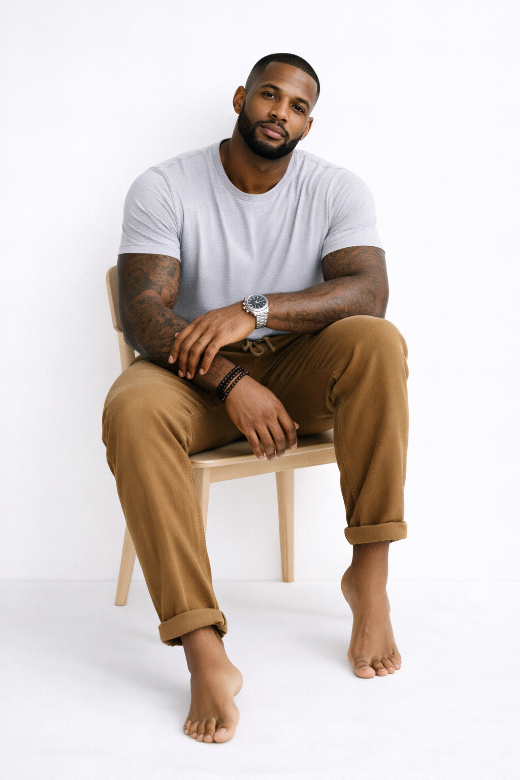 Urban Blend Drawstring Pants - Dark Khaki