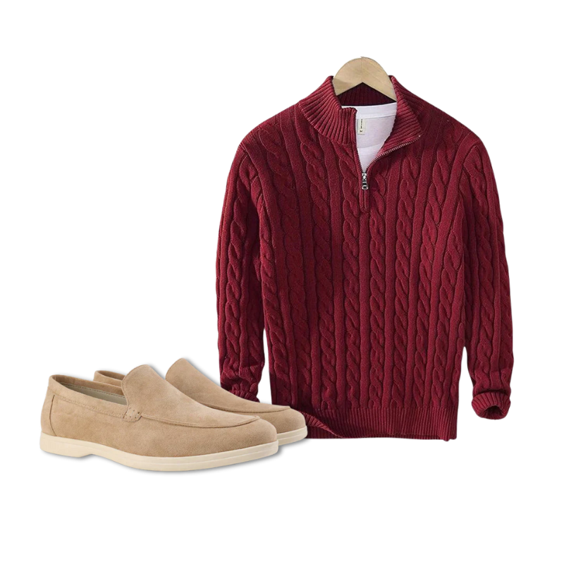 Classic Essentials Kit – Loafer & Cable Sweater