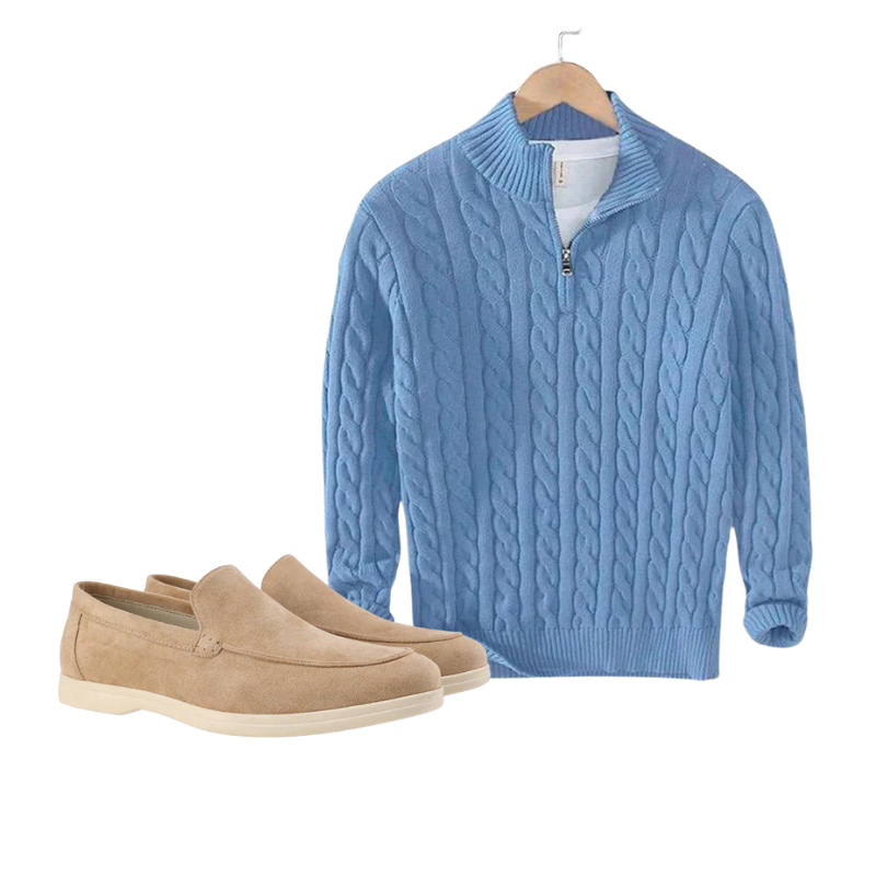 Classic Essentials Kit – Loafer & Cable Sweater