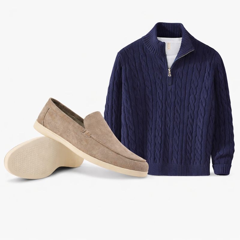 Classic Essentials Kit – Loafer & Cable Sweater