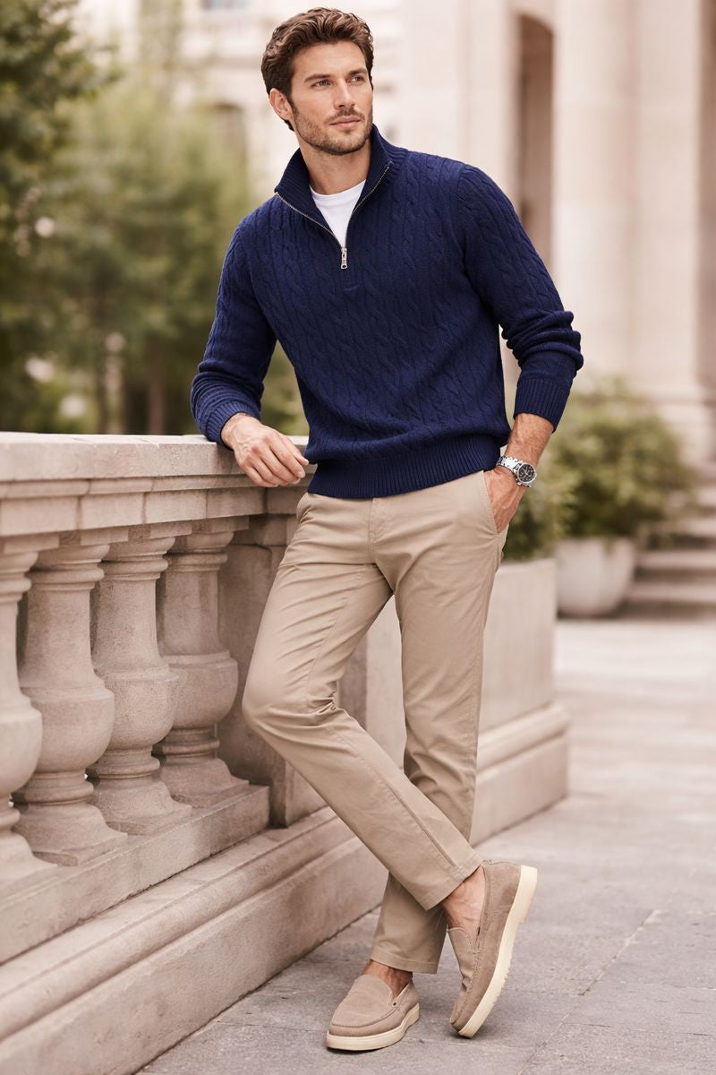 Classic Essentials Kit – Loafer & Cable Sweater
