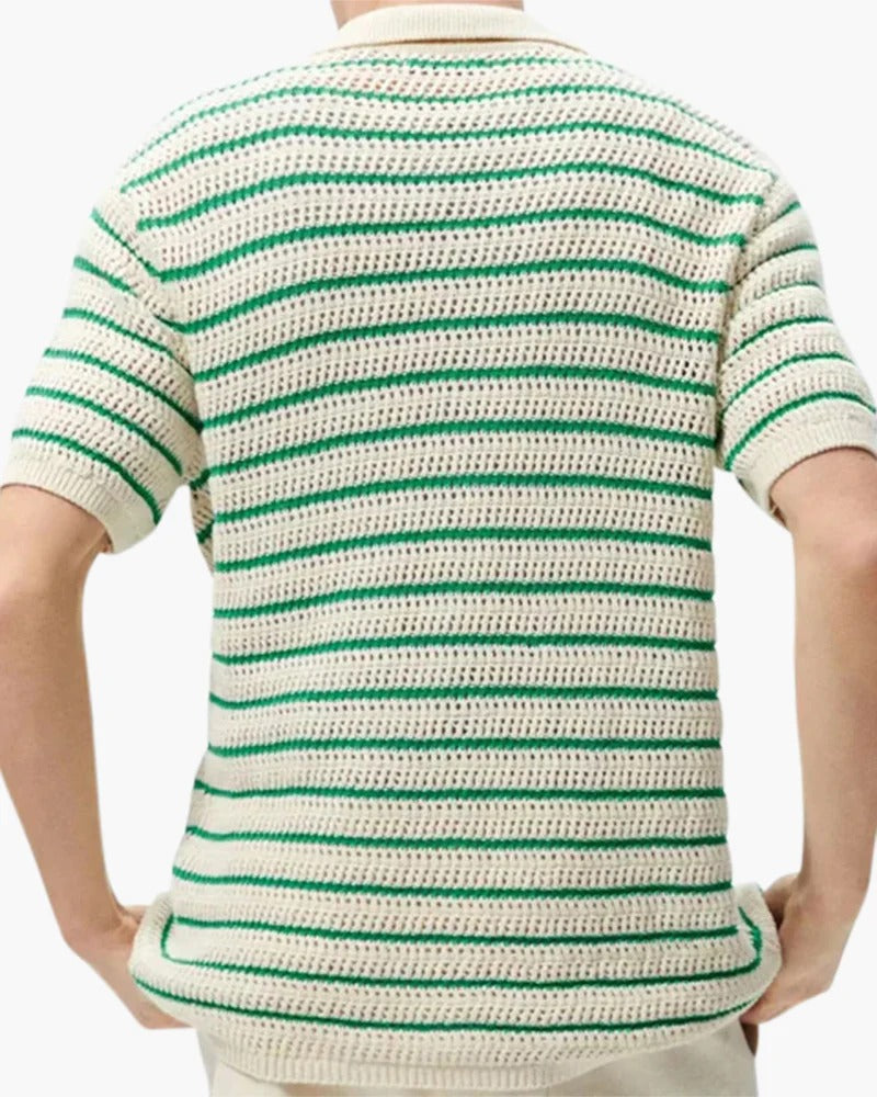 Capri Crochet Polo