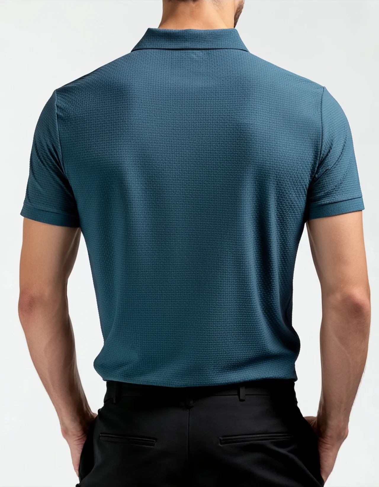AeroMesh Polo – Navy Blue