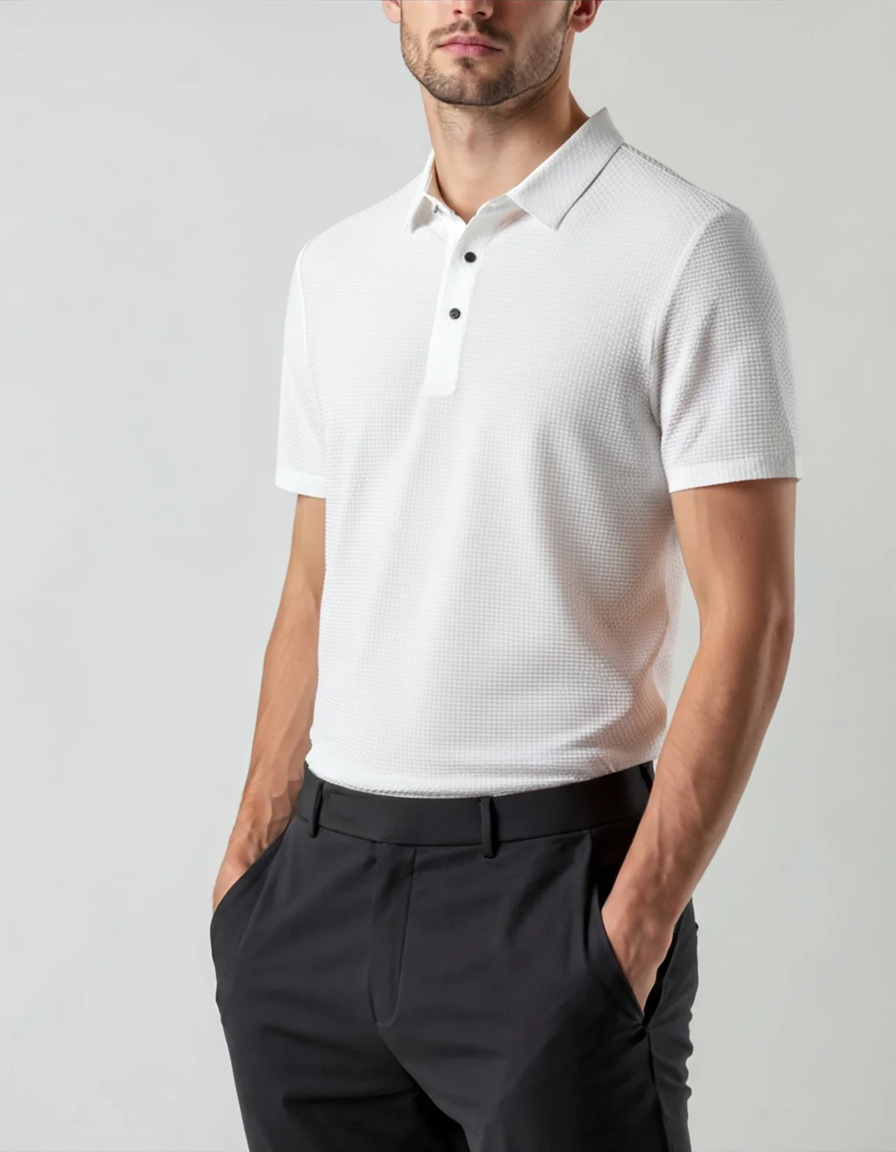 AeroMesh Polo – White