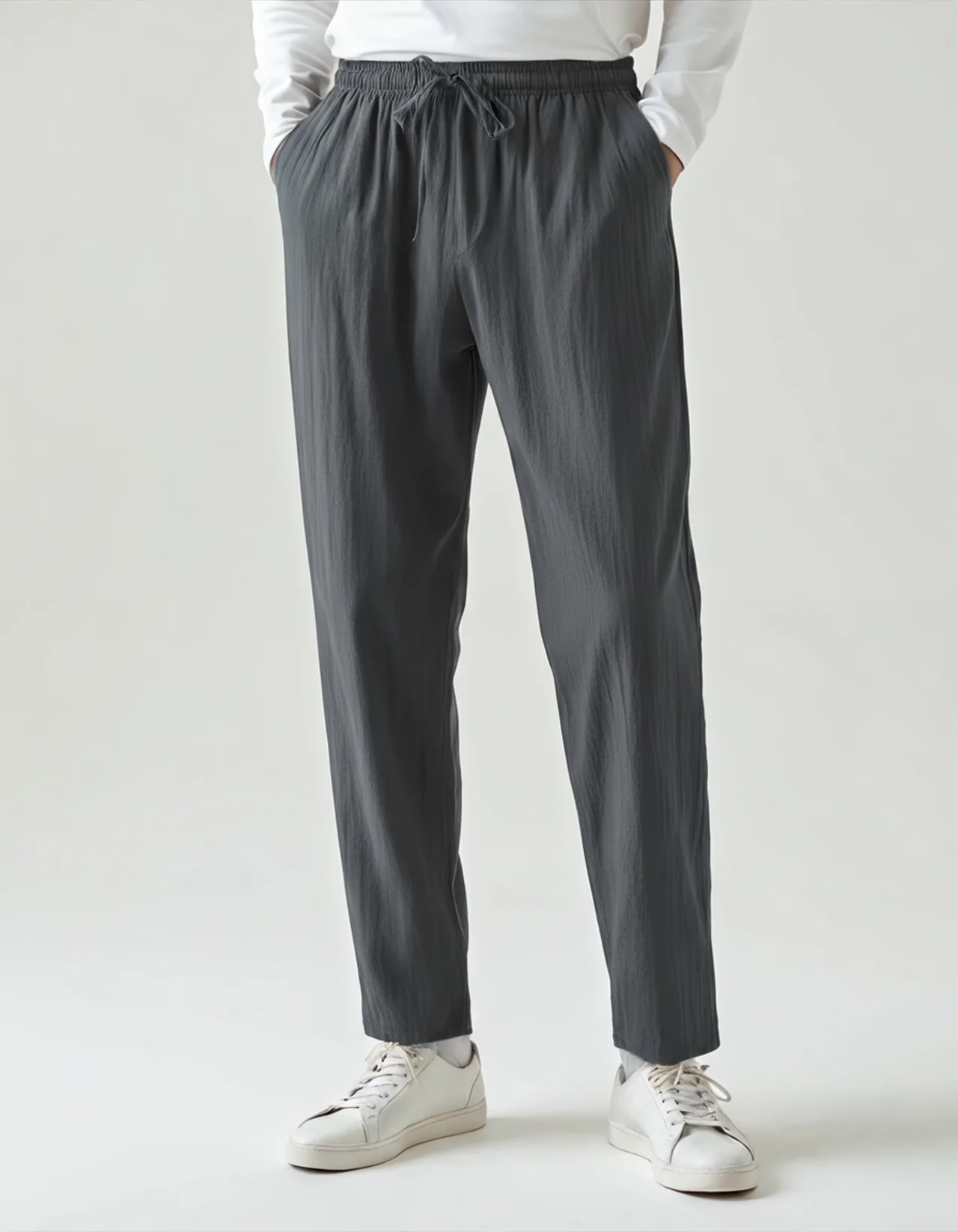 Linen Ease Pants – Green