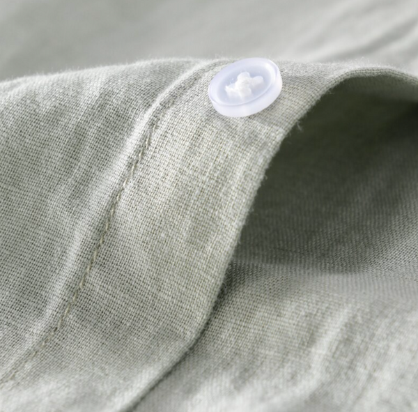 Harbor Linen Long-Sleeve Shirt/Green