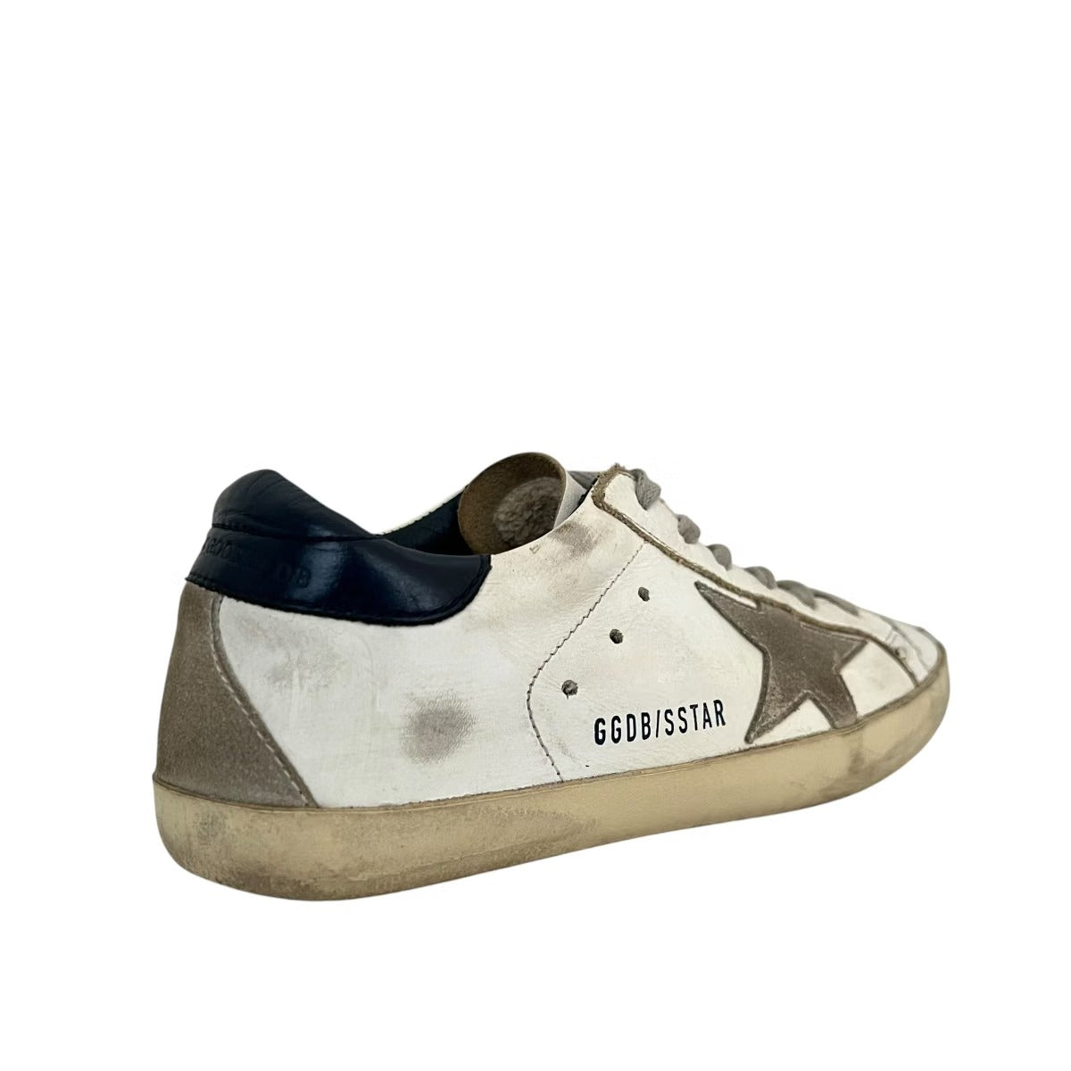 Super-Star Sneakers - White/Grey/Black - rear product view