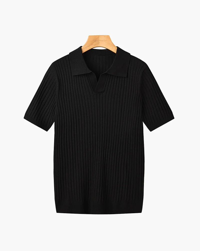 Knit Polo Shirt