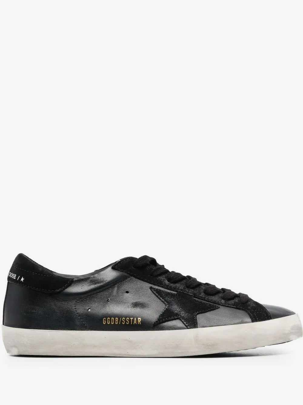 Super-Star Suede Sneakers - Black suede star